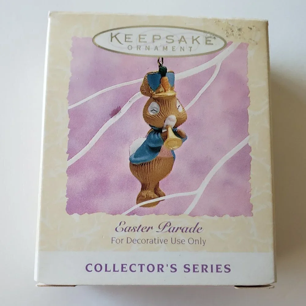 Hallmark Keepsake Ornaments - 1994 Easter Parade Bunny with Horn
